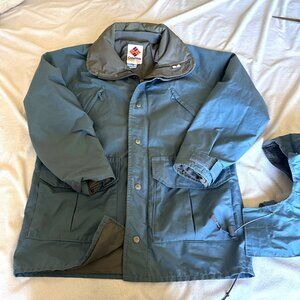 Vintage Columbia Sportswear JacketMens GoreTex Hood Waterproof Small USA Made